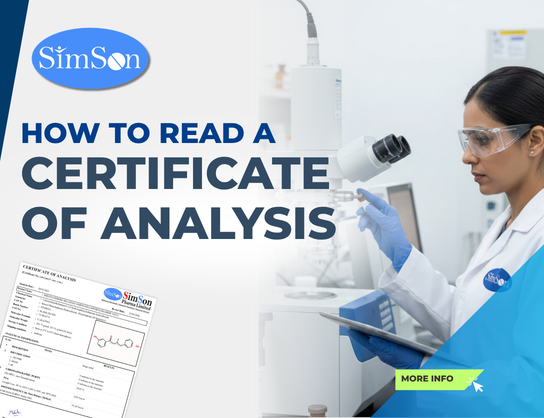 How to Read a Certificate of Analysis a Reference Standard CoA, Section by Section