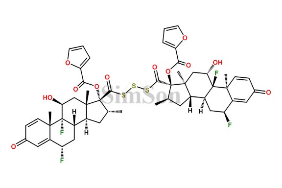 Fluticasone Furoate Trisulphane Impurity