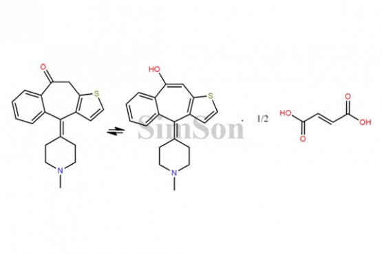 Ketotifen Fumarate EP Impurity F Hemifumarate