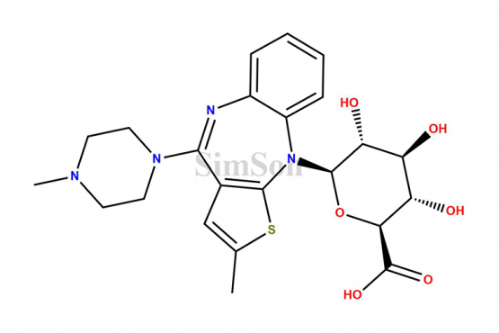 Olanzapine 10-N-glucuronide