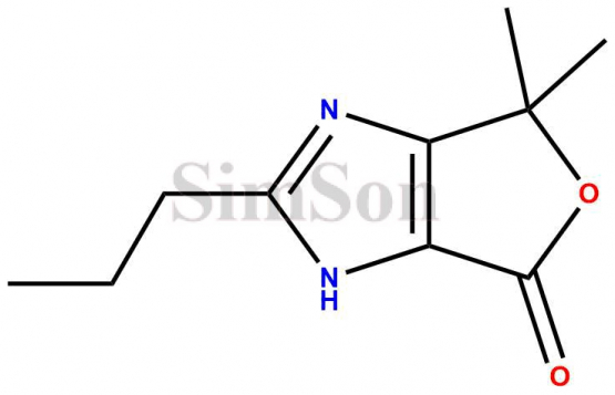6,6-dimethyl-2-propyl-3,6-dihydro-4H-furo[3,4-d]imidazol-4-one