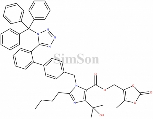 Olmesartan Trityl Medoxomil Butyl Impurity