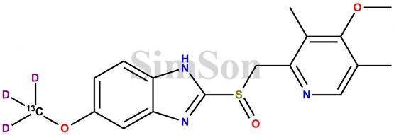 Omeprazole-13C,D3