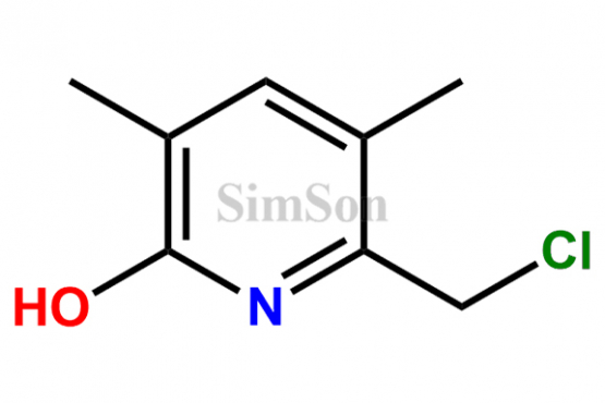 2-chloromethyl-3,5-dimethyl-pyridine-6-ol