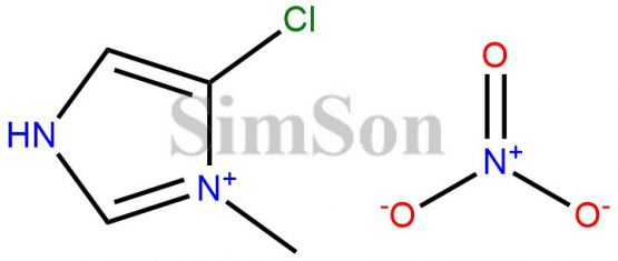 1-methyl5-chloroimidazolenitrate