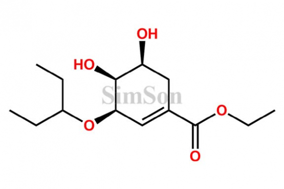 (3R,4S,5S)-3-(1-Ethylpropoxy)-4,5-dihydroxy-1-cyclohexene-1-carboxylic Acid Ethyl Ester
