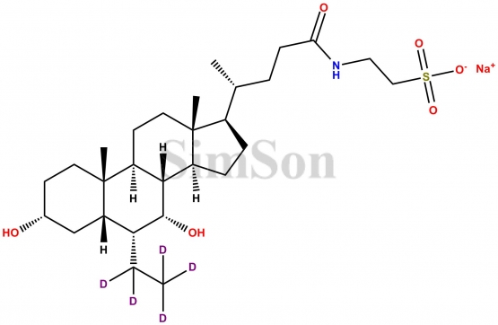 Tauro Obeticholic acid D5 Sodium Salt