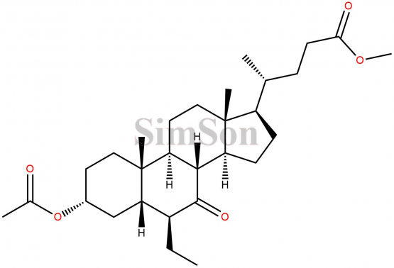 Methyl 3-alpha-Acetoxy-6-ethyl-7-keto-5-beta-cholanate