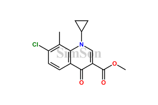 Methyl 7-chloro-1-cyclopropyl-8-methyl-4-oxo-1,4-dihydroquinoline-3-carboxylate