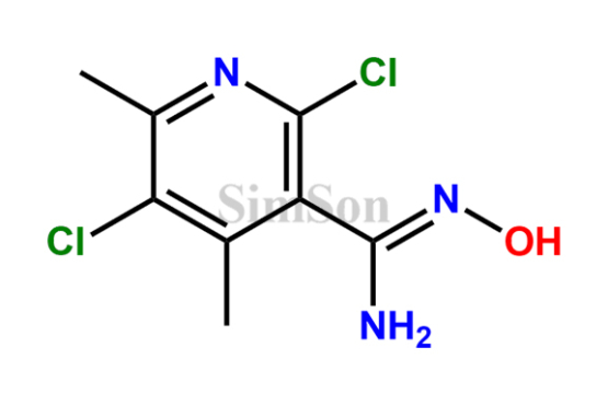 (Z)-2,5-Dichloro-N`-hydroxy-4,6-dimethylnicotinimidamide