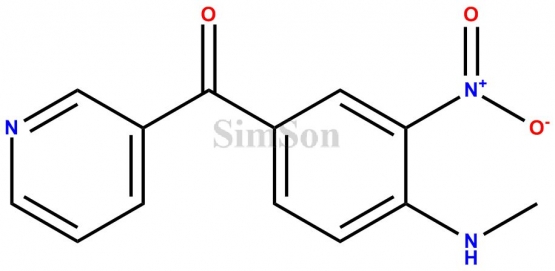 3-(3-nitro-4-methylaminobenzoyl)pyridin