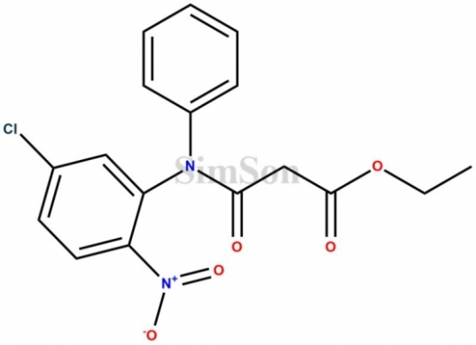 Ethyl 3-((5-chloro-2-nitrophenyl)(phenyl)aMino)-3-oxopropanoate