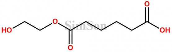 6-(2-hydroxyethoxy)-6-oxohexanoic Acid