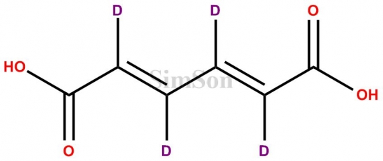 Trans,trans-Muconic Acid-D4