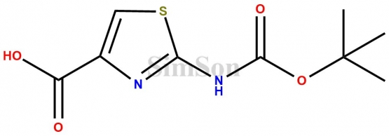 2-(tert-Butoxycarbonylamino)thiazole-4-carboxylic acid