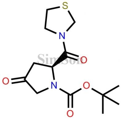 (2S)-4-Oxo-2-(3-thiazolidinylcarbonyl)-1-pyrrolidinecarboxylic Acid 1,1-Dimethylethyl Ester