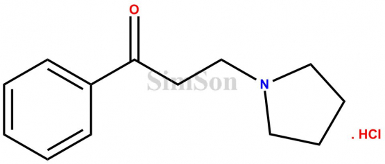 1-Phenyl-3-pyrrolidinopropan-1-one Hydrochloride