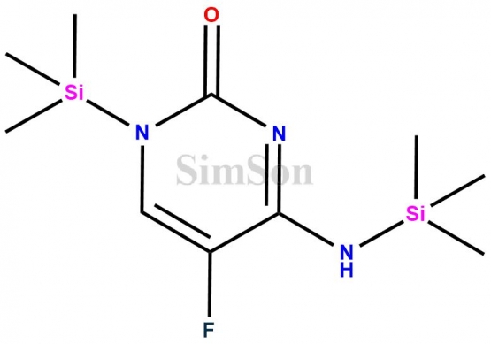 5-Fluoro-1-(trimethylsilyl)-4-[(trimethylsilyl)amino]pyrimidin-2(1H)-one