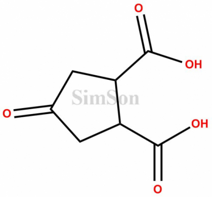4-oxocyclopentane-1,2-dicarboxylic acid
