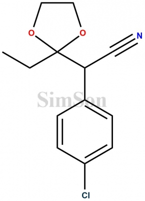 alpha-(4-Chlorophenyl)-2-ethyl-1,3-dioxolane-2-acetonitrile