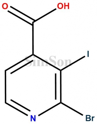 2-Bromo-3-iodo-isonicotinic Acid