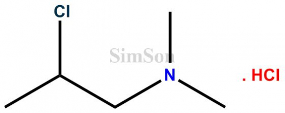 1-(Dimethylamino)-2-chloropropane Hydrochloride