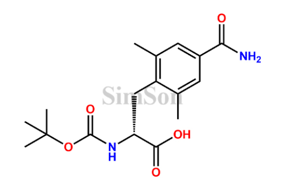 (R)-2-((tert-butoxycarbonyl)amino)-3-(4-carbamoyl-2,6-dimethylphenyl)propanoic acid