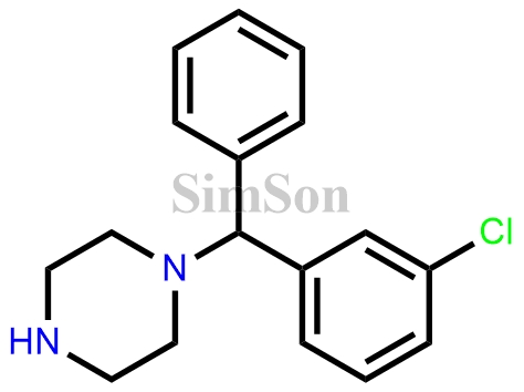 1-((3-chlorophenyl)(phenyl)methyl)piperazine