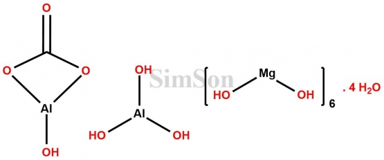 Magnesium aluminum hydroxydecarbonate