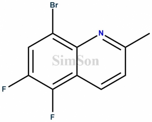 8-Bromo-5,6-difluoro-2-methylquinoline