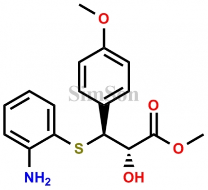 (+)-(2S,3S)-2-hydroxy-3-(4-methoxyphenyl)-3-(2-aminophenylthio)propanoic acid methyl ester;