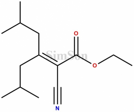 Ethyl 2-cyano-3-isobutyl-5-methylhex-2-enoate