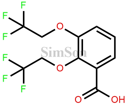 2,3-Bis-(2,2,2-trifluoro-ethoxy)-benzoic Acid