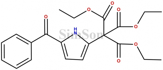 2-Benzoylpyrrole Methanetricarboxylic Acid 1,1,1-Triethyl Ester