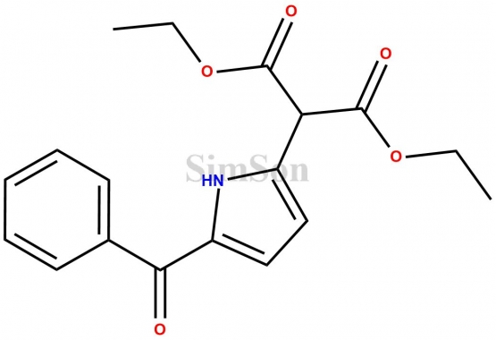 diethyl (5-benzoylpyrrol-2-yl)methane-dicarboxylate