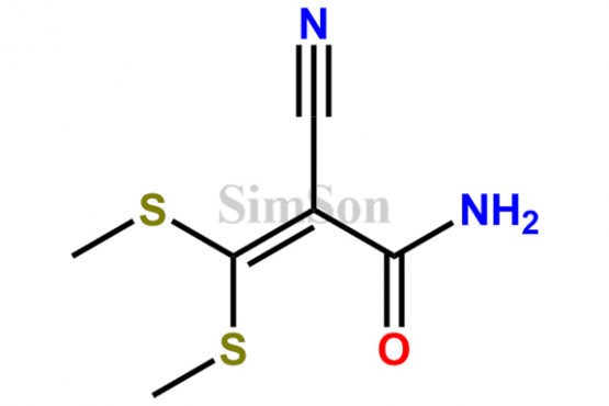 2-Cyano-3,3-bis(methylthio)acrylamide