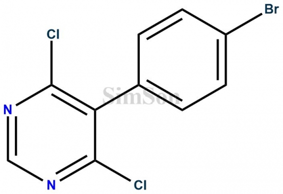 5-(4-Bromophenyl)-4,6-dichloropyrimidine