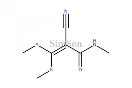 2-Cyano N-methyl-3,3-bis(methylthio)acrylamide
