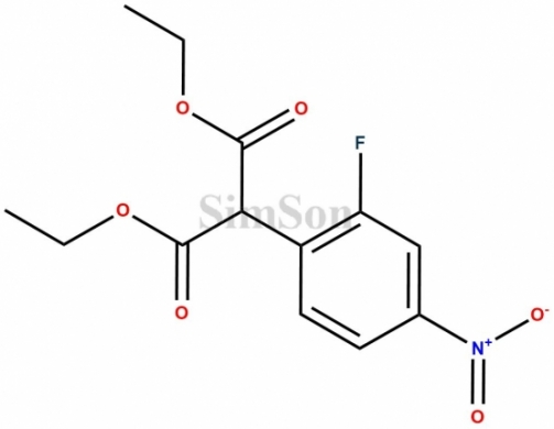 Diethyl 2-(2-fluoro-4-nitrophenyl)malonate