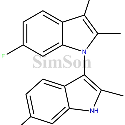 6,6'-difluoro-2,2'-dimethyl-1'H-[1,3'-biindol]-3-ol