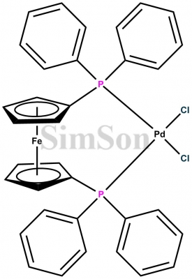 [1, 1'-Bis (diphenylphosphino) ferrocene] dichloro palladium (II)