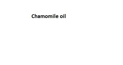 Chamomile oil