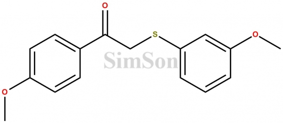 1-(4-methoxyphenyl)-2-((3-methoxyphenyl)thio)ethanone