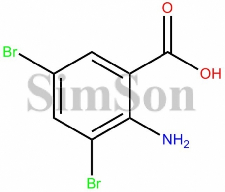 2-Amino-3,5-dibromobenzoic Acid