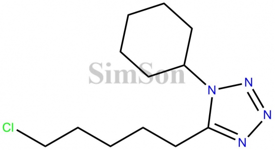 5-(5-chloropentyl)-1-cyclohexyl-1H-Tetrazole