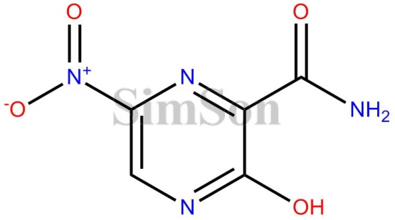 3-Hydroxy-6-nitropyrazine-2-carboxamide