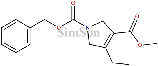 1-BENZYL 3-METHYL 4 ETHYL-2,5-DIHYDRO 1H PYRROLE 1,3-DICARBOXYLATE