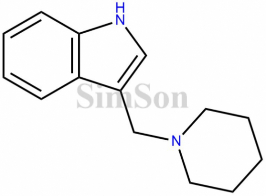 3-((Piperidin-1-yl)methyl)-1H-indole