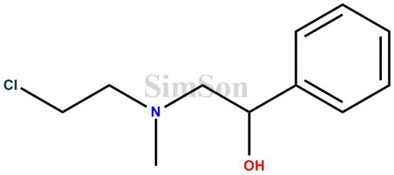 2-((2-Chloroethyl)(methyl)amino)-1-phenylethan-1-ol