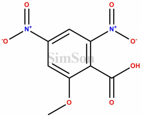 2-methoxy 4,6-dinitrobenzoic acid